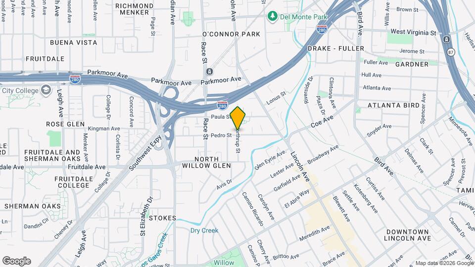 897 Northrup St Map and Location Details