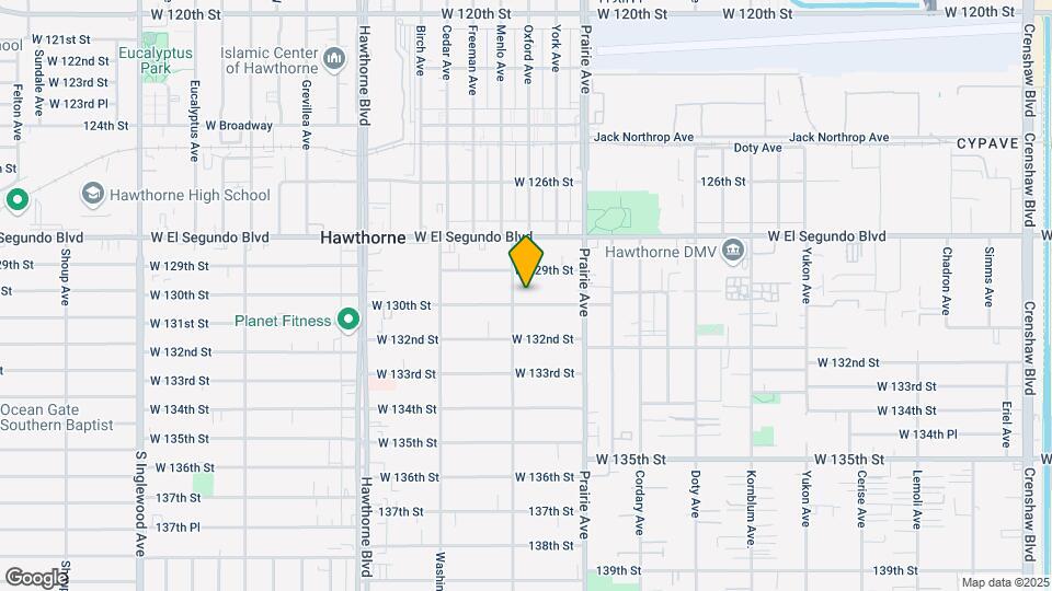 4093 W 130th St Mapa y Detalles de la Ubicación