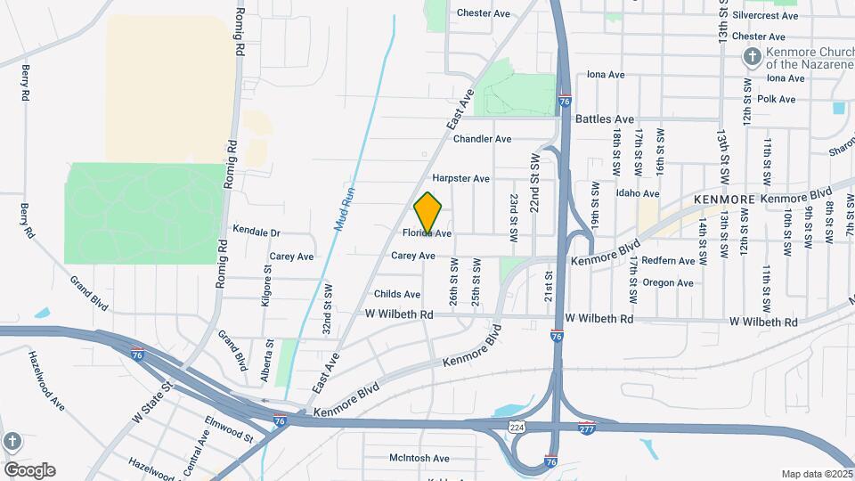 1234 Florida Ave Map and Location Details