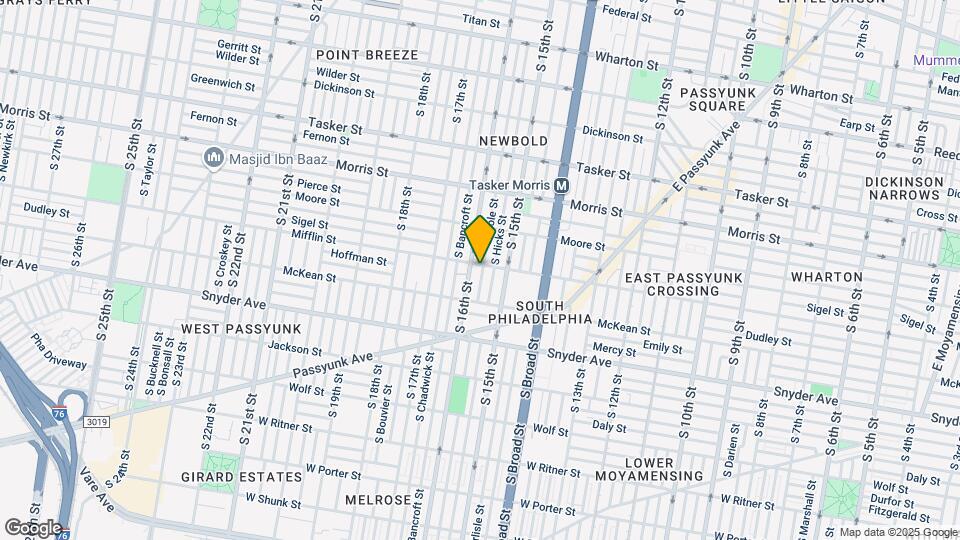 1526 Mifflin St Map and Location Details