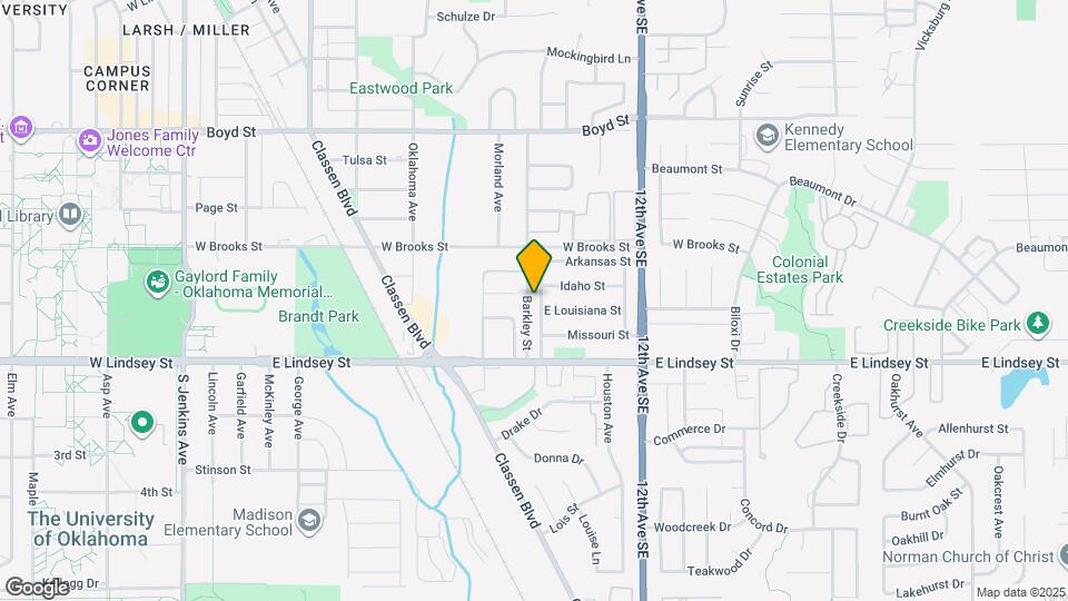 1910 Virginia St Map and Location Details