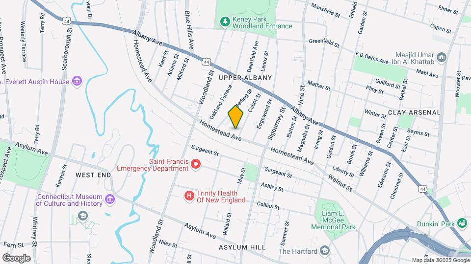 184-186 Homestead Ave Mapa y Detalles de la Ubicación