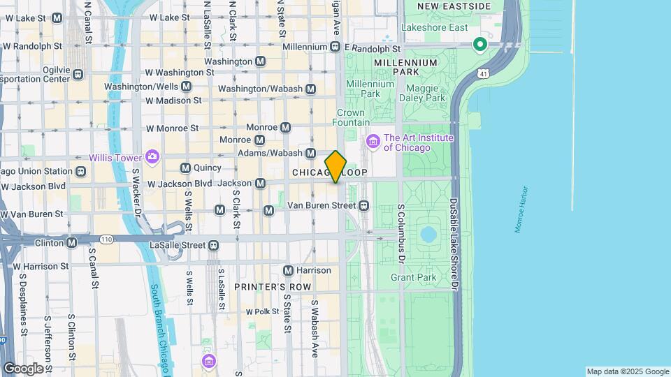 310 S Michigan Ave Mapa y Detalles de la Ubicación