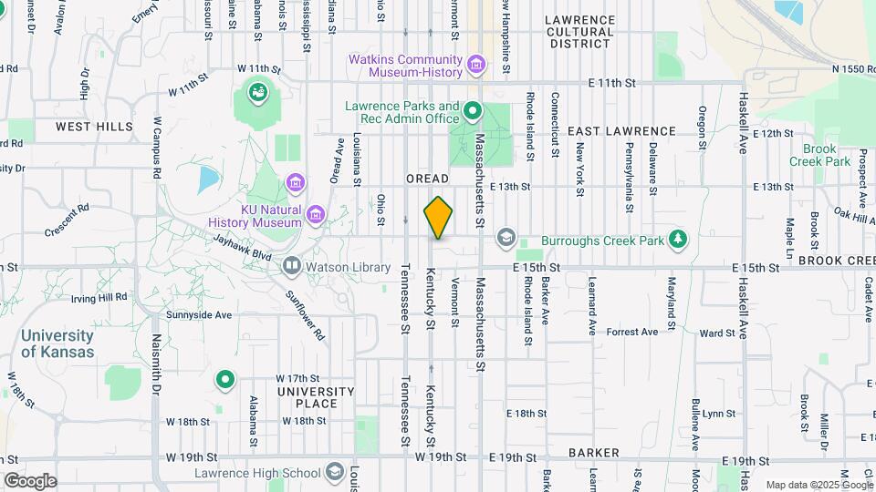 1408 Kentucky St Map and Location Details