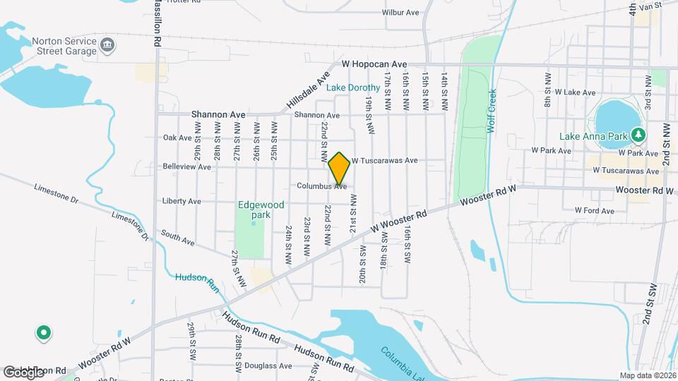 1042 Columbus Ave Map and Location Details