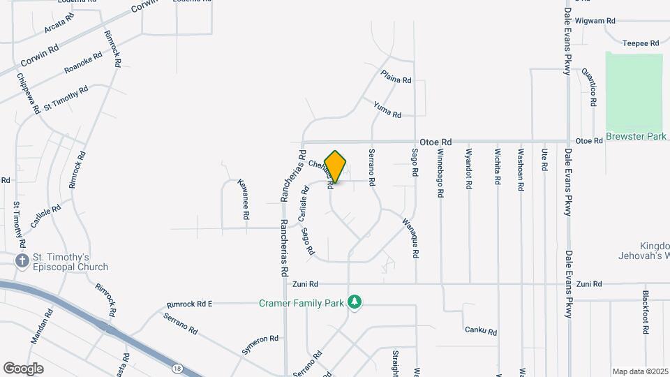 20247 Carlisle Rd Map and Location Details