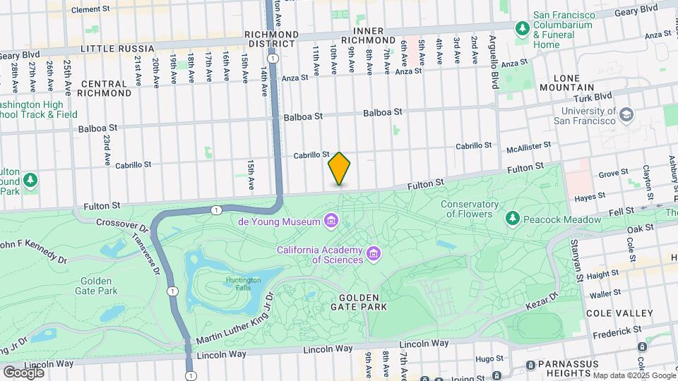 3400 Fulton St Map and Location Details
