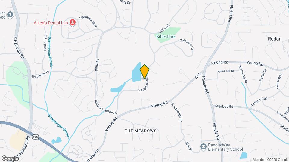 1821 S Hidden Hills Pkwy Map and Location Details