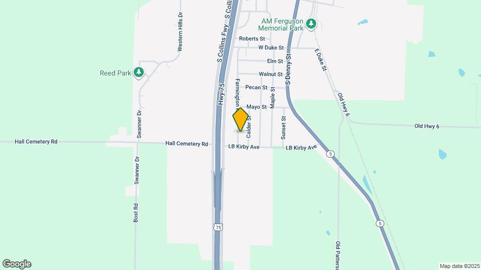 933 Farmington Rd Map and Location Details