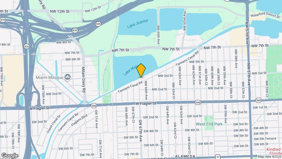 6631 Tamiami Canal Rd Map and Location Details