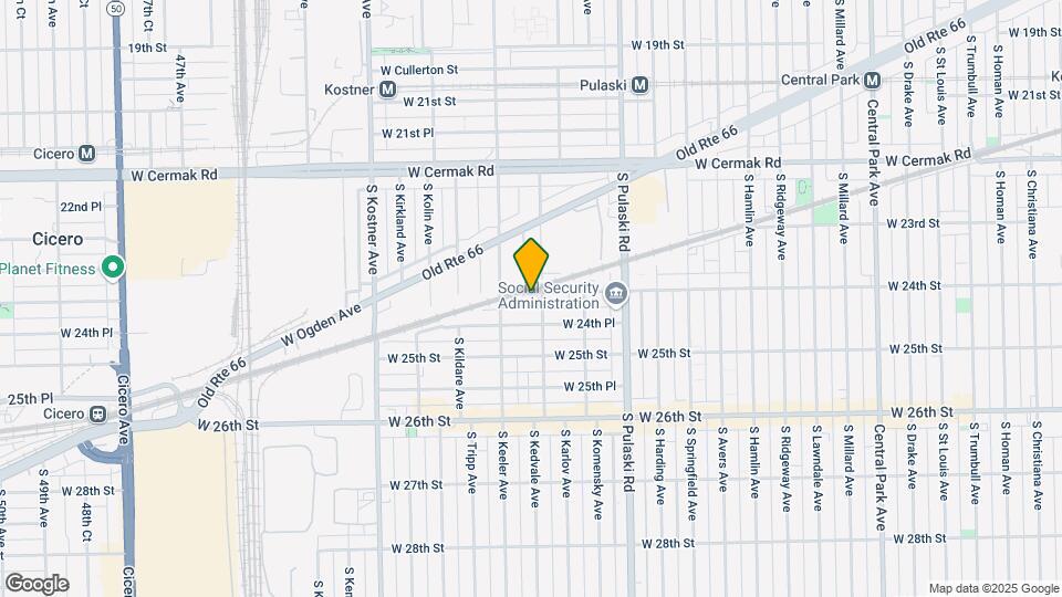 4150 W 24th St, Unit Talmai Map and Location Details