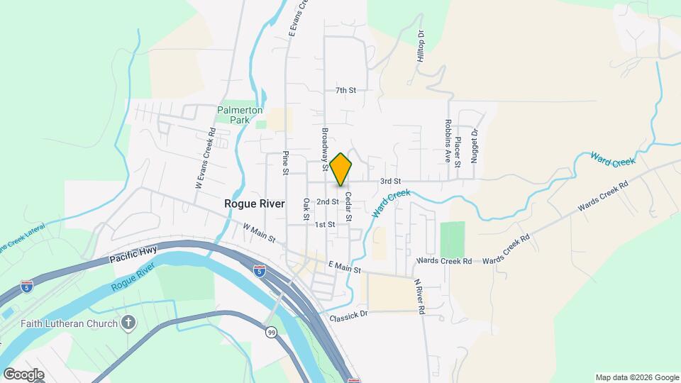 315 Cedar St Map and Location Details