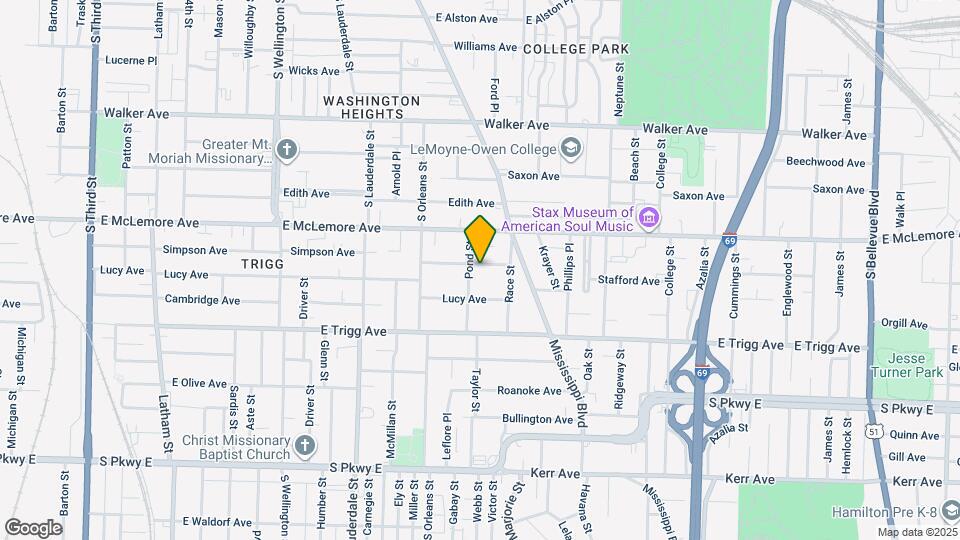 713 Regent Pl Map and Location Details