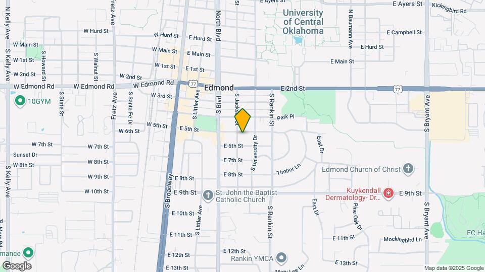 308 E 5th St Map and Location Details