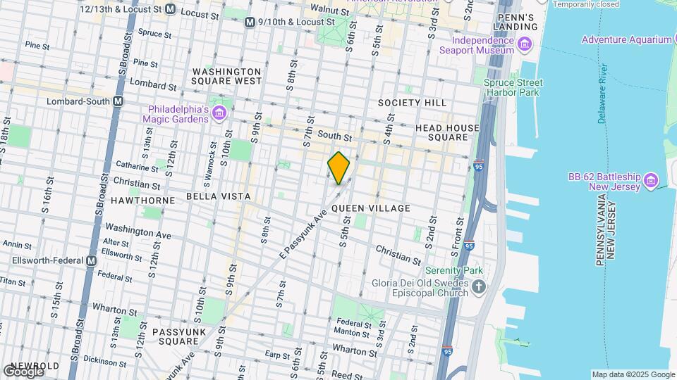 740 E Passyunk Ave, Unit A Map and Location Details