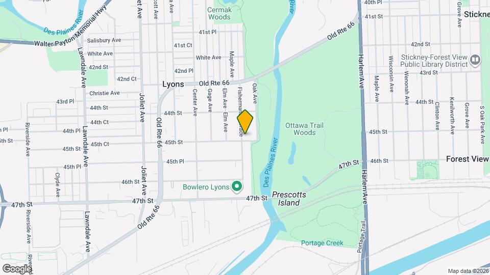 4447 Fishermans Terrace Map and Location Details