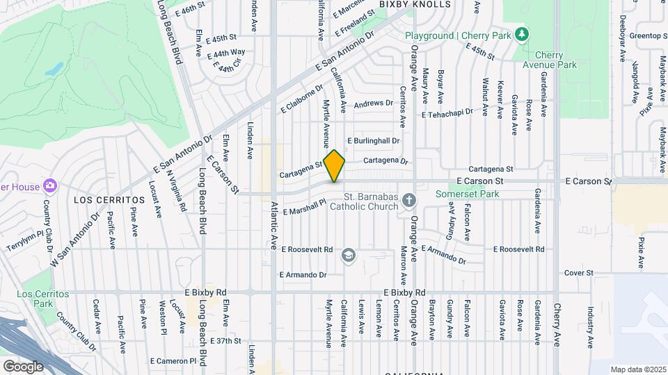 910 E Carson St Mapa y Detalles de la Ubicación