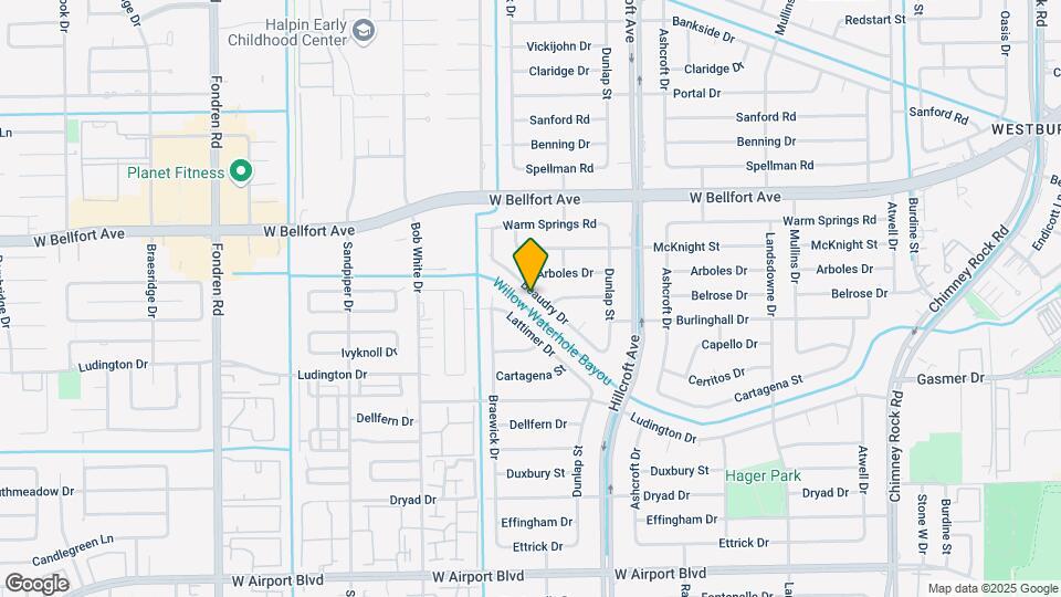 6011 Beaudry Dr Map and Location Details
