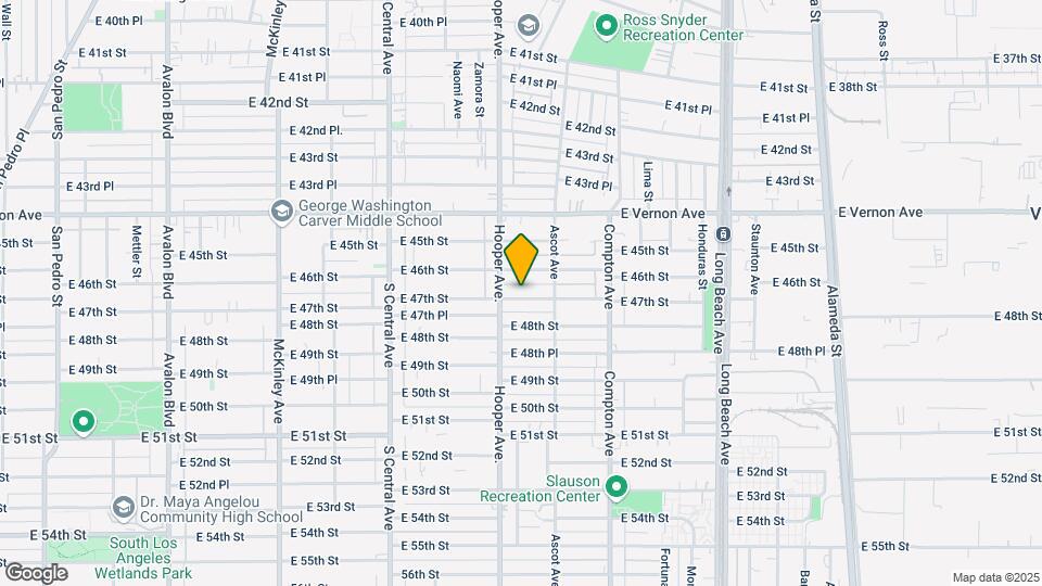 1333 E 47th St Map and Location Details
