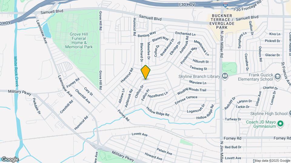 4833 Chilton Dr Map and Location Details