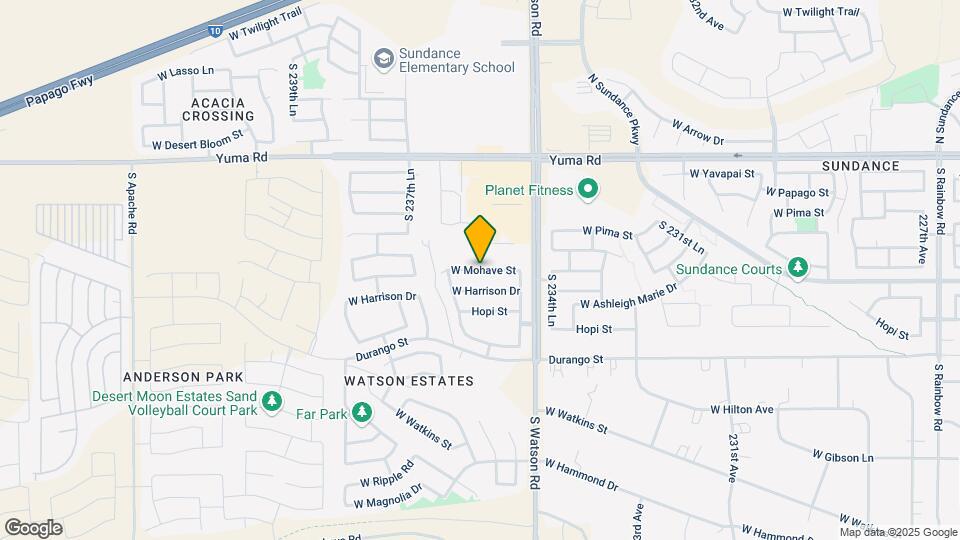 23617 W Mohave St Map and Location Details