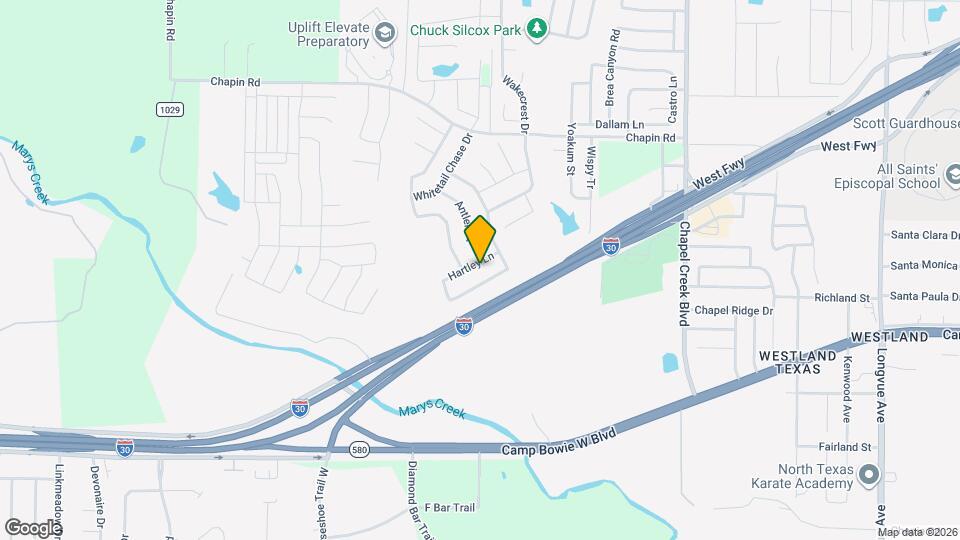 10521 Hartley Ln Map and Location Details