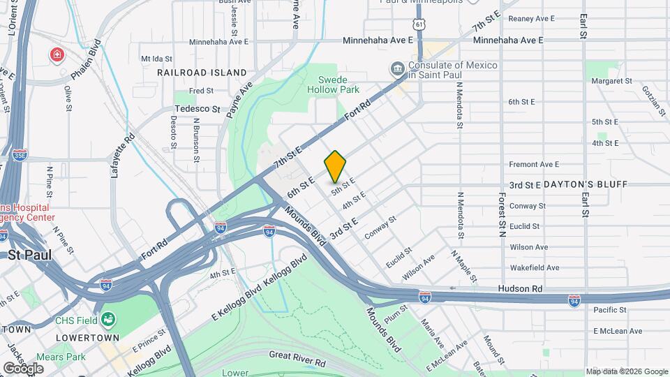691 5th St E Map and Location Details