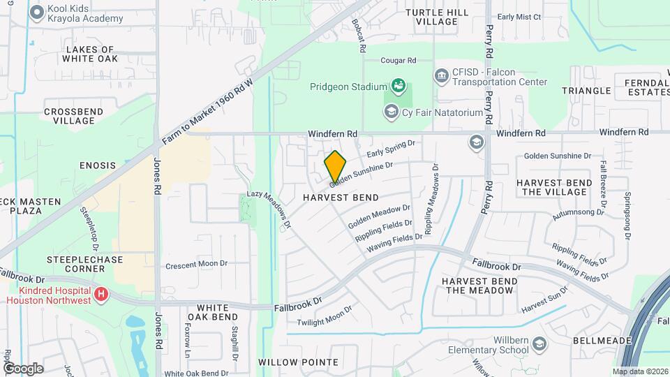 10211 Golden Sunshine Dr Map and Location Details