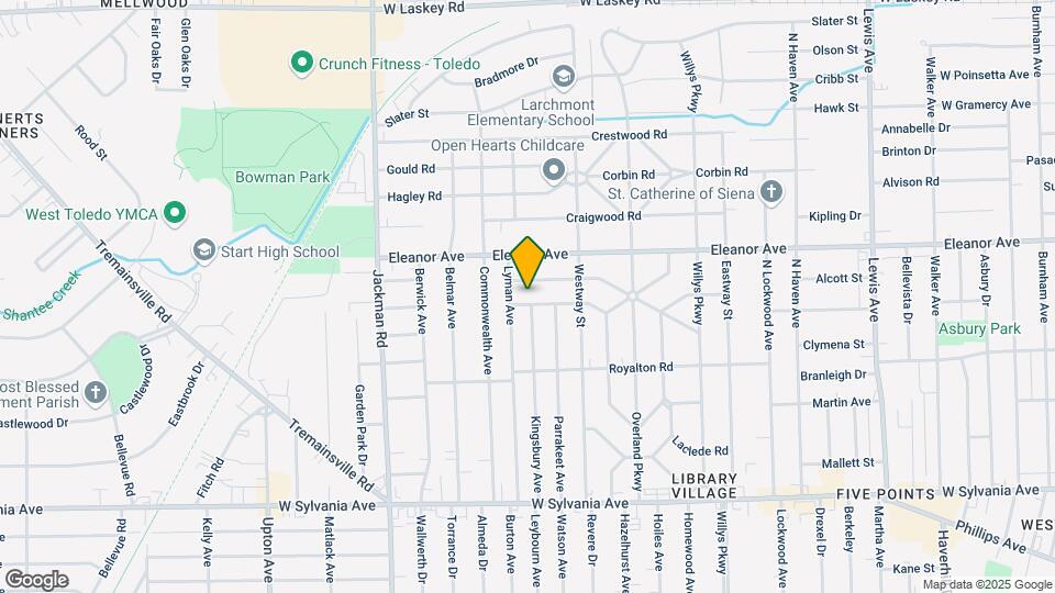 1502 Schuyler Rd Map and Location Details
