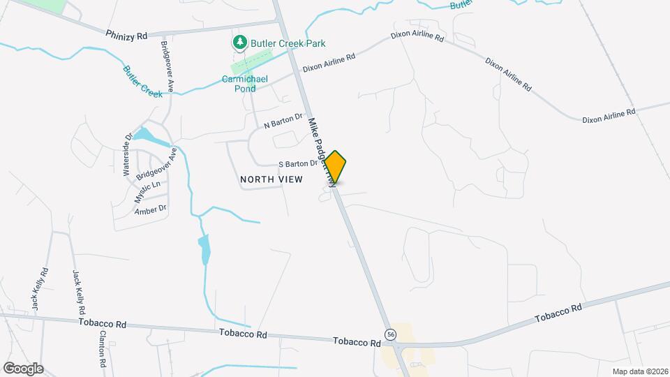 Augusta Manor Map and Location Details