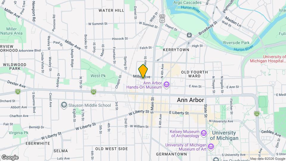 215-217 N Ashley St Map and Location Details