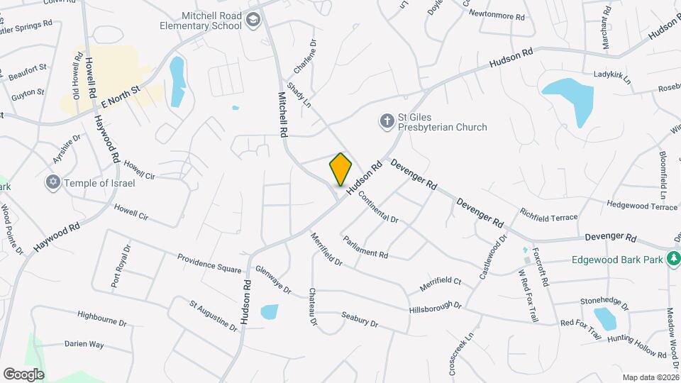 801 Hudson Rd Map and Location Details