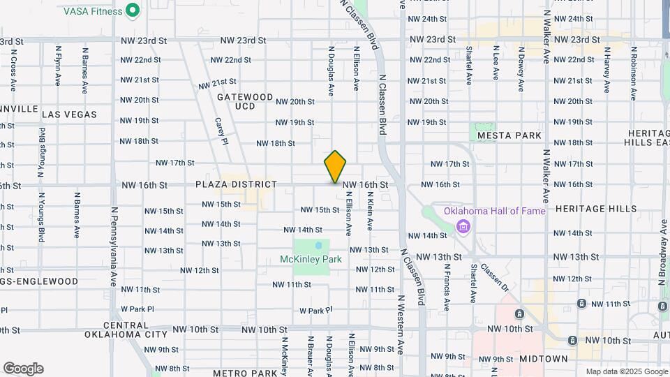 1316 NW 16th St Map and Location Details
