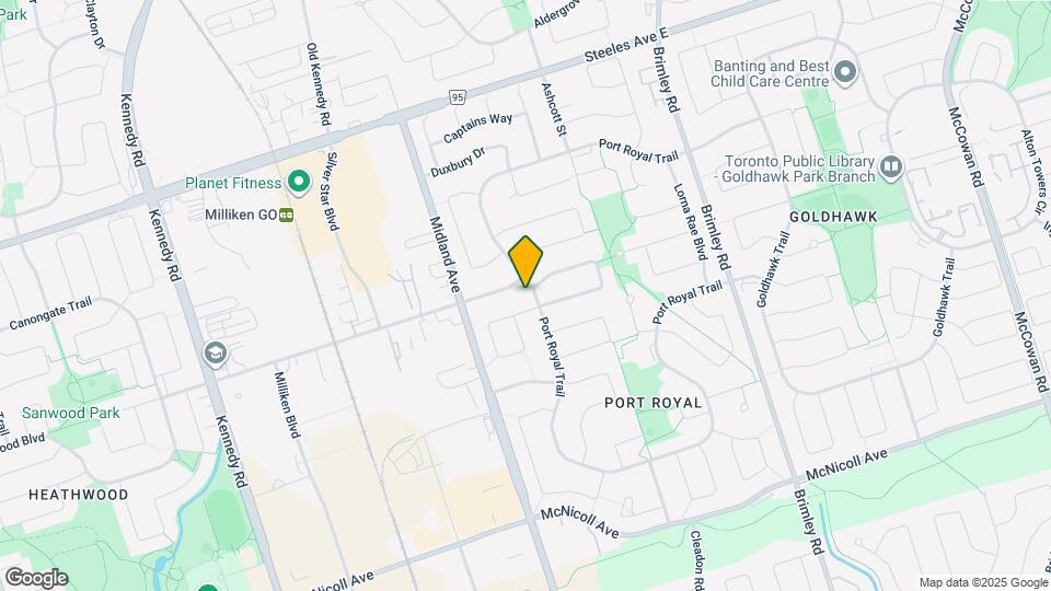 283 Port Royal Trail Map and Location Details