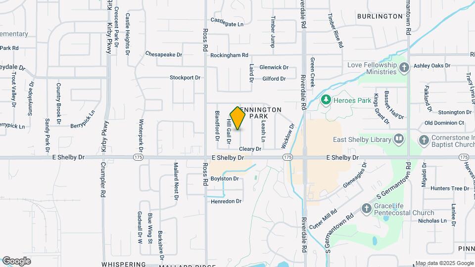 4627 Chelwood Dr Map and Location Details