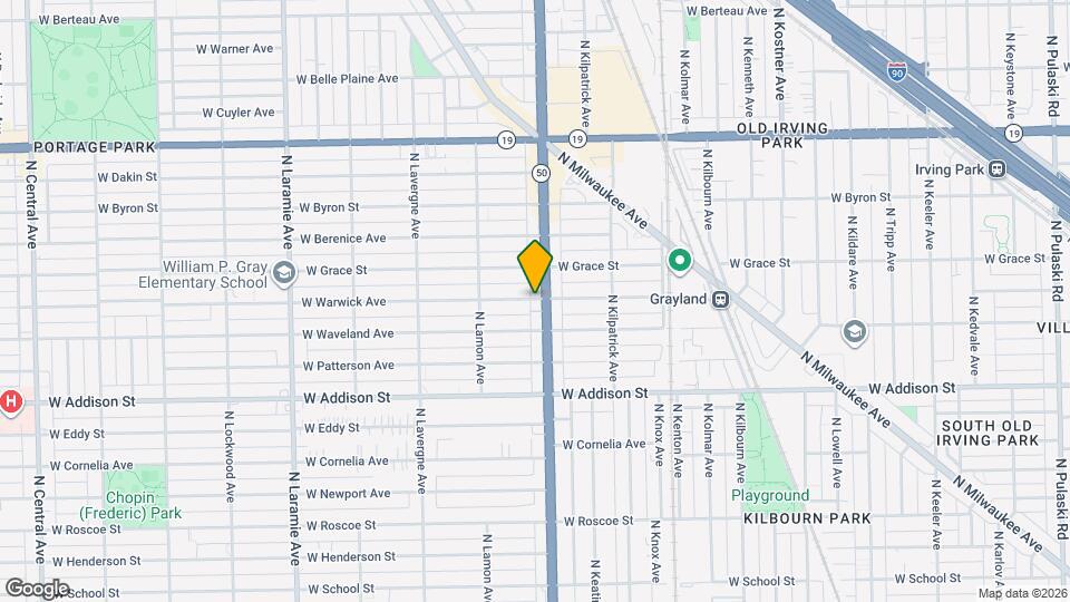 4811 W Warwick Ave Mapa y Detalles de la Ubicación