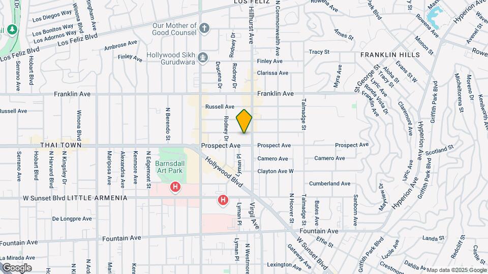 4514 Kingswell Ave Map and Location Details