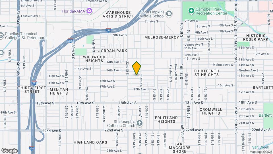 2135 Oakley Ave S Map and Location Details