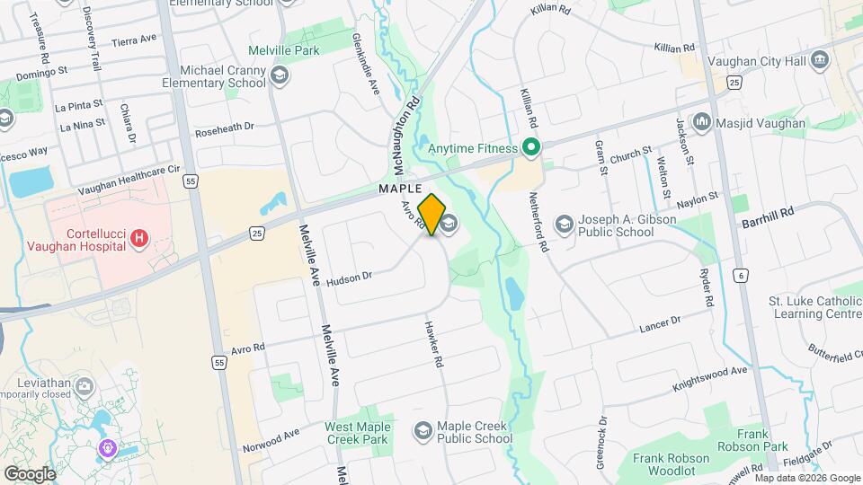 72 Avro Rd Map and Location Details