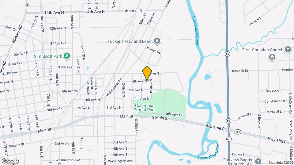 2608 6th Ave N Map and Location Details