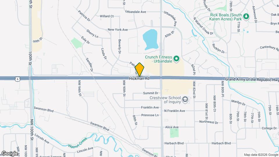Sherwood Glen Apartments Map and Location Details