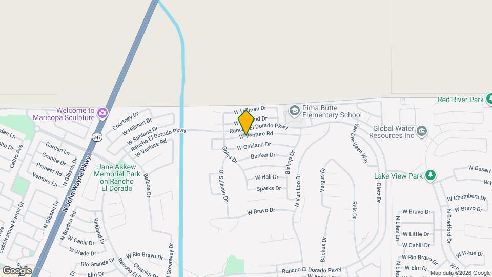 42589 W Venture Rd Map and Location Details
