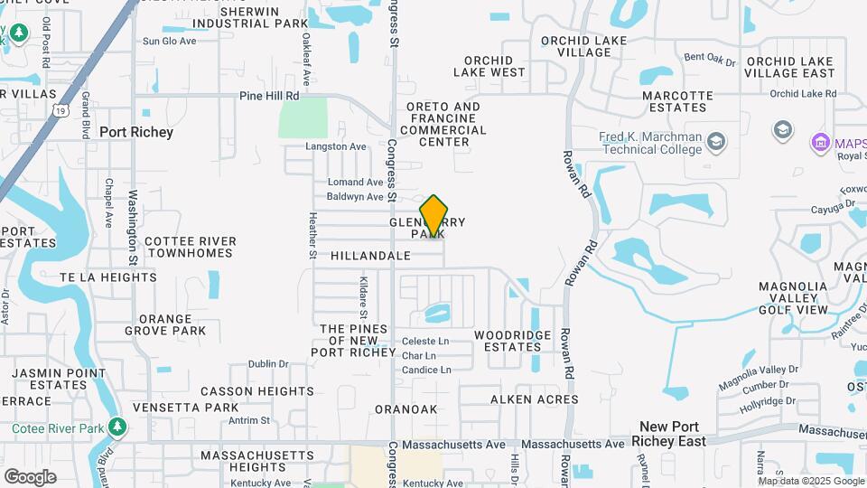 6610 Limerick Ave Map and Location Details