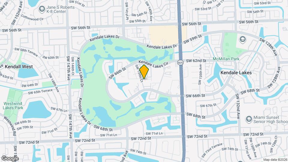 13884 SW 64th St Map and Location Details