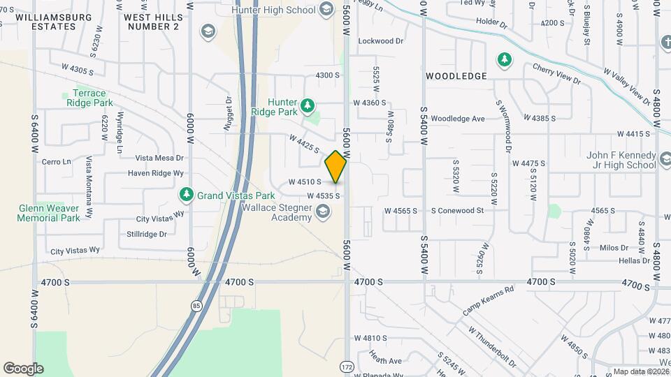 5677 S 5630 W Map and Location Details