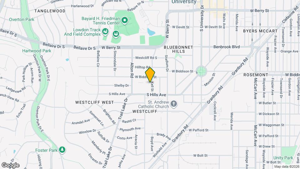 3600 Kell St Map and Location Details