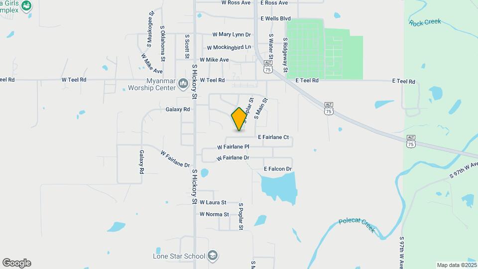 89 W Fairlane Ct Map and Location Details