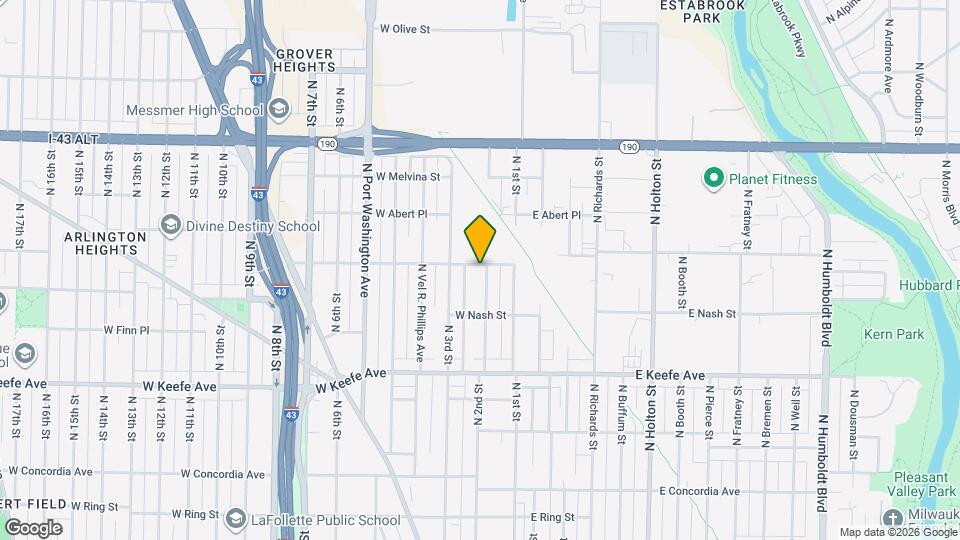 3763 N 2nd St Map and Location Details