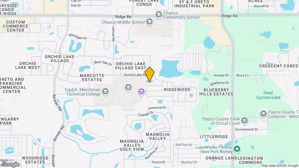 7801 Glencoe Dr Mapa y Detalles de la Ubicación