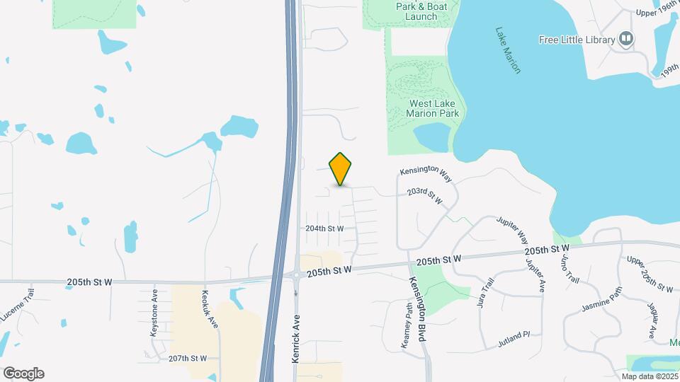 11112 203rd St W Map and Location Details